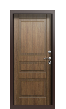 Дверь TermoPlus Woodline тик tobacco