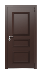 Дверь TermoPlus Tobacco Венге 322 вид снаружи