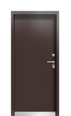 Дверь Termo Ral 8017 Кале 469 вид внутри