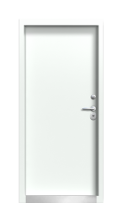 Дверь Termo Ral 9005 Ral 9003 248 вид внутри