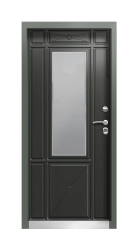 Дверь Termo Del Mare Графитовое дерево 1054 вид внутри