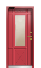 Дверь Termo Ral 3031 Securemme 552 вид внутри