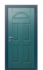 Дверь TermoWood Del Mare Морская волна 437 вид снаружи