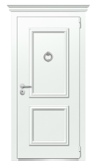 Дверь TermoPlus Ral 9003 Венге 197 вид снаружи