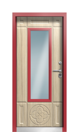 Дверь TermoPlus Ral 3031 Сатиновое Дерево 964