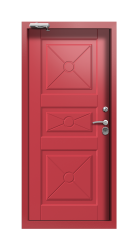 Дверь Termo Ral 3031 Securemme 537 вид внутри