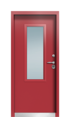 Дверь Termo Ral 3031 Securemme 619 вид внутри