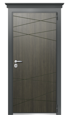 Дверь TermoWood Ral 7043 Венге 647