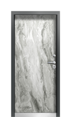 Дверь Termo Ral 3005 Белый Мрамор 61 вид внутри