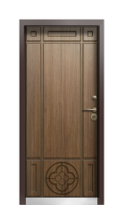 Дверь Termo Ral 9003 Тик 359 вид внутри