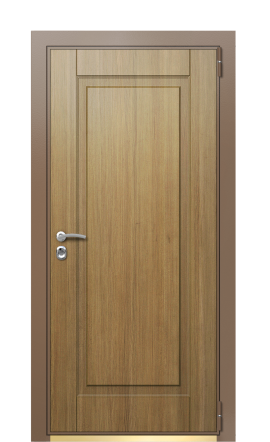 Дверь TermoWood Ral 8025 Дуб 1074