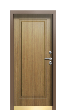 Дверь TermoWood Ral 8025 Дуб 1074