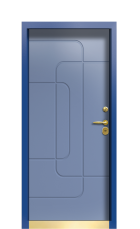 Дверь Termo Ral 9003 Слоновая Кость 164 вид внутри