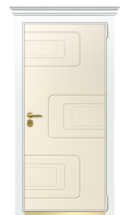 Дверь TermoWood Ral 9003 Слоновая Кость 164