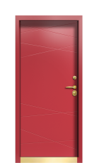 Дверь Termo Del Mare Ral 3031 195 вид внутри