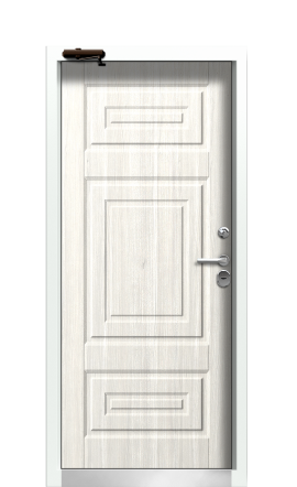 Дверь TermoWood Ral 9003 Белая Эмаль 591