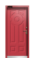 Дверь Termo Ral 3031 Securemme 551 вид внутри