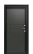 Дверь Termo Patina Графитовое дерево 1069 вид внутри