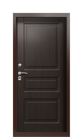 Дверь TermoPlus Decoline light Венге 2 замка Левая