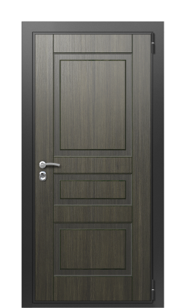 Дверь TermoWood Decoline premium графитовое дерево vesuvio молоток