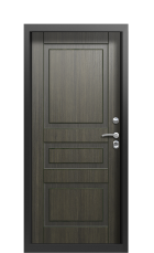 Дверь Termo Woodline венге vesuvio сатиновое дерево вид внутри