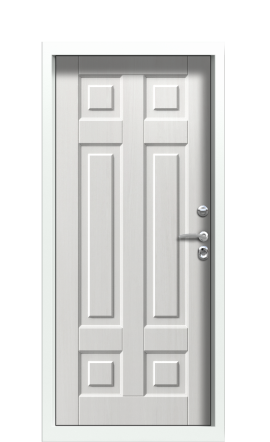 Дверь TermoPlus Ral 9003 Белое Дерево 625
