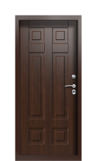 Дверь Termo Ral 8025 Кофейное дерево 876 вид внутри