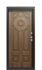 Дверь Termo Woodline тик F004 вид внутри