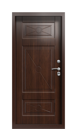 Дверь TermoPlus Ral 6028 Кофейное Дерево 897