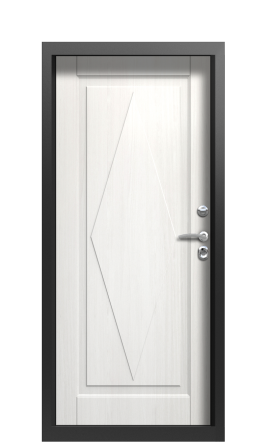 Дверь TermoPlus Vesuvio Белое дерево 1135