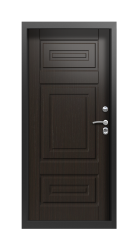 Дверь Termo Decoline premium венге бонобо Vesuvio вид внутри