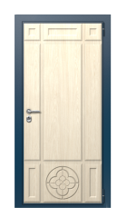 Дверь TermoWood Del Mare Ванильный дуб 1512 вид снаружи