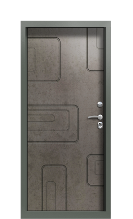 Дверь TermoWood Ral 7009 Бетон Светлый 716