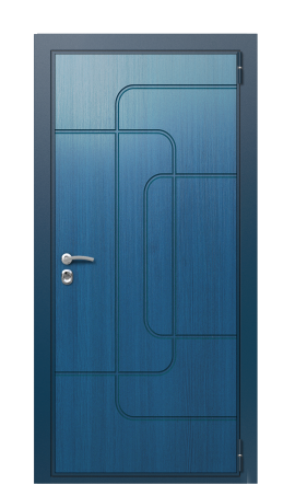 Дверь TermoWood Del Mare Черный гранит 1465