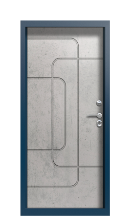 Дверь TermoPlus Vesuvio Бетон светлый 703