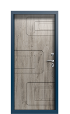 Дверь Termo Ral 6028 Арктическая береза 705 вид внутри