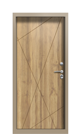 Дверь TermoPlus Ral 1019 Греческий платан 684