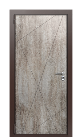 Дверь TermoWood Decoline Джут L004 Джут белый L001 Tobacco левая 1000