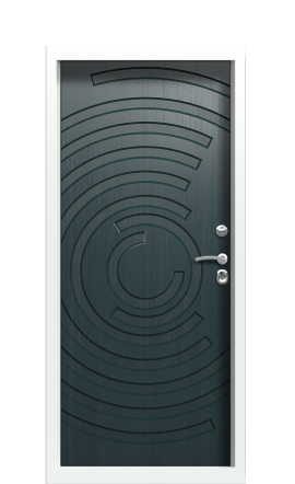 Дверь TermoWood Del Mare Серый Антрацит 1478