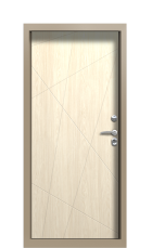 Дверь Termo Ral 7009 Kale 694 вид внутри