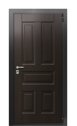 Дверь TermoWood Ral 9005 Венге бонобо 1332