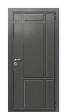 Дверь TermoWood Ral 7043 Пепельный 1176