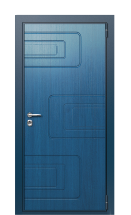 Дверь TermoWood Del Mare Темно-синяя 1521