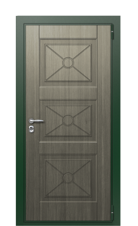 Дверь TermoWood Patina Графитовое дерево 1510