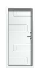 Дверь Termo Ral 9003 Collori Ral 9003 2574 вид внутри