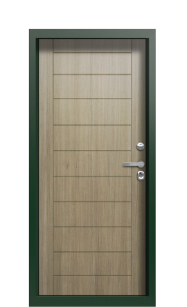 Дверь TermoWood Patina Светло-серый 1070