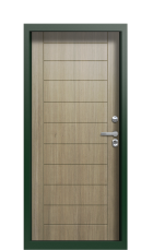 Дверь Termo Patina Светло-серый 1070 вид внутри