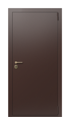 Дверь TermoPlus Tobacco Серо-Голубая 717 вид снаружи