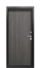 Дверь Termo Ral 9005 Морадо черный 1173 вид внутри