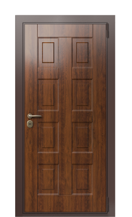 Дверь TermoWood Ral 8017 Коньячный дуб 1228